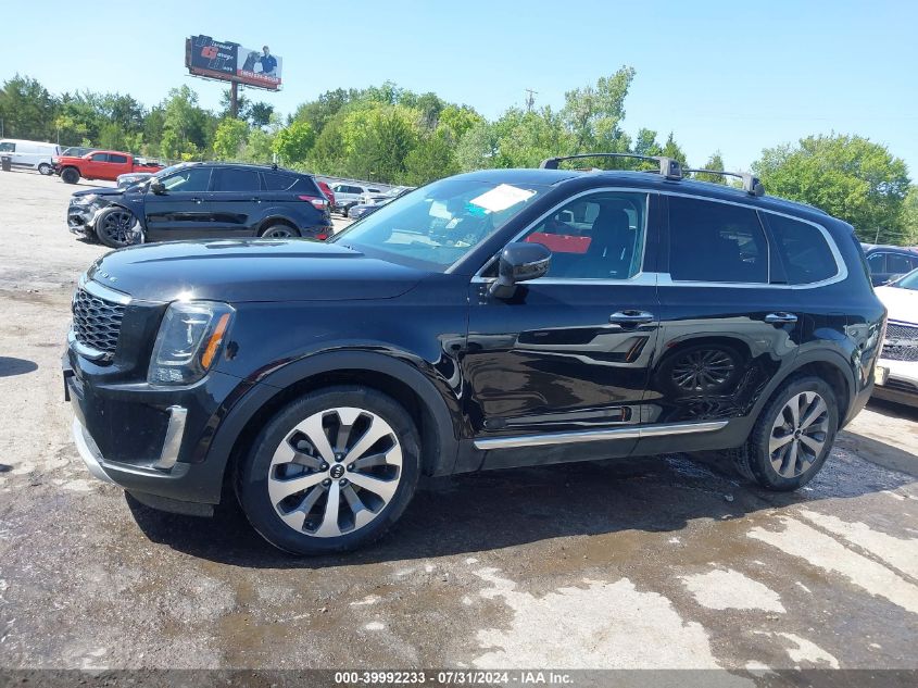 2020 Kia Telluride S VIN: 5XYP64HC9LG087852 Lot: 39992233