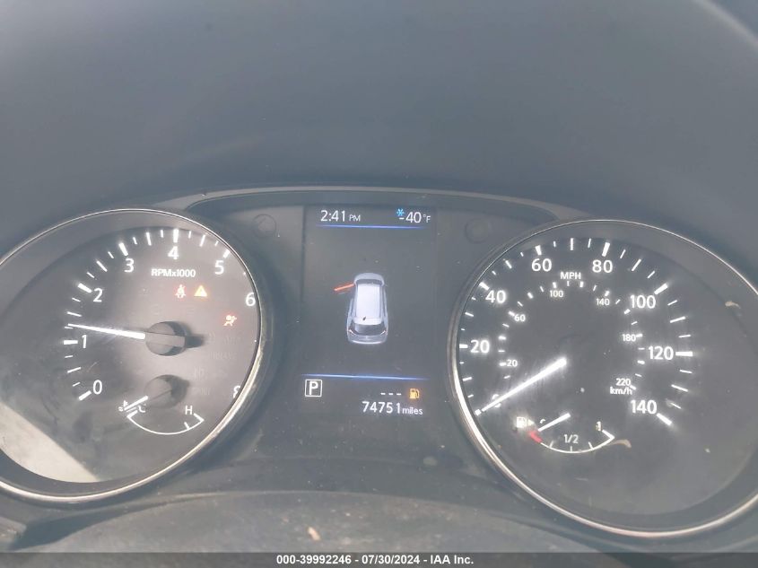 2020 Nissan Rogue Sv Fwd VIN: KNMAT2MT6LP540413 Lot: 39992246