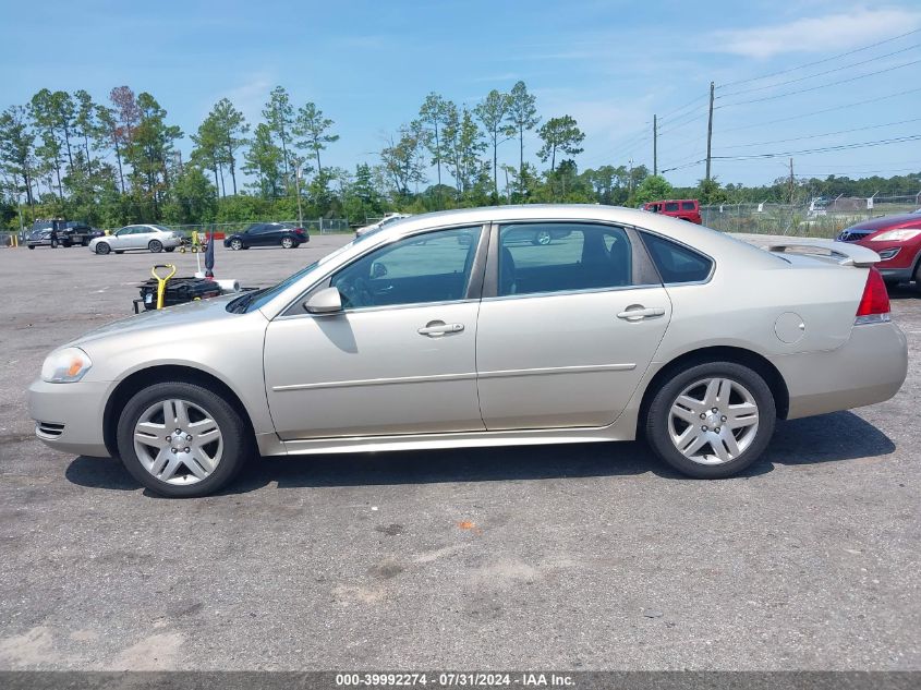 2012 Chevrolet Impala Lt VIN: 2G1WG5E32C1243705 Lot: 39992274