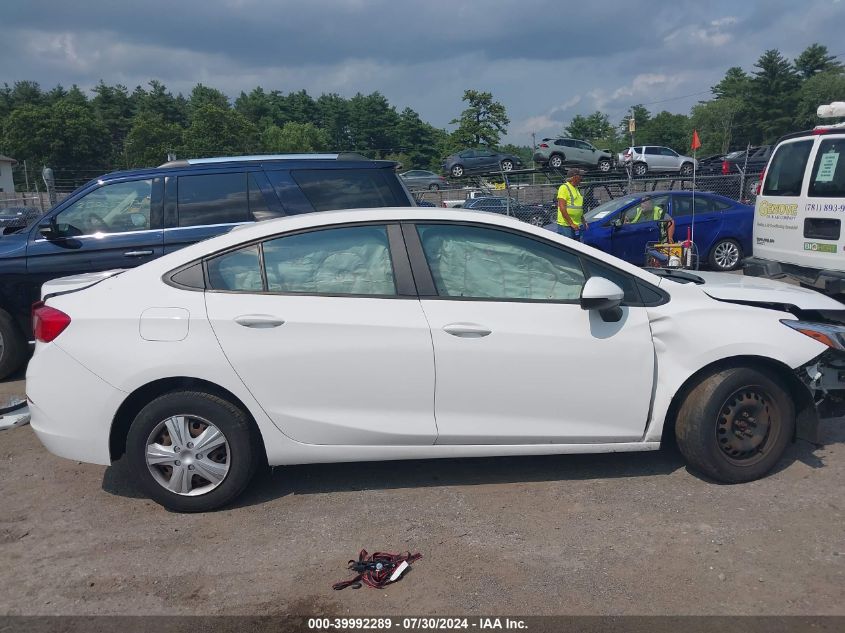 2018 Chevrolet Cruze Ls Auto VIN: 1G1BC5SM6J7214814 Lot: 39992289