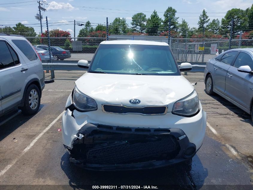 2016 Kia Soul VIN: KNDJN2A25G7376275 Lot: 39992311