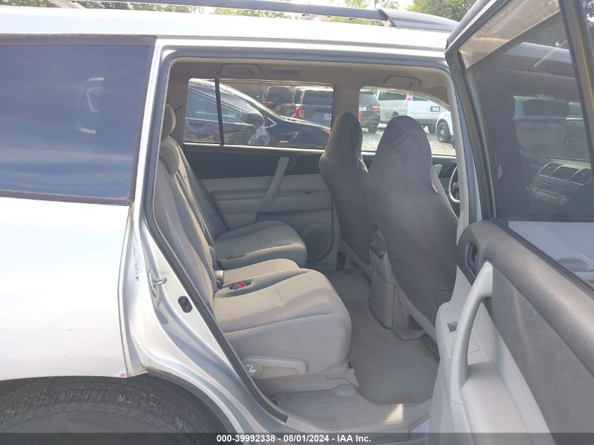 2010 Toyota Highlander VIN: 5TDZK3EH1AS016482 Lot: 39992338