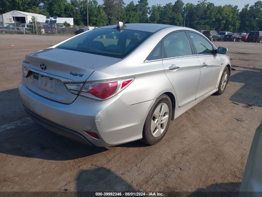 KMHEC4A42BA006204 | 2011 HYUNDAI SONATA HYBRID