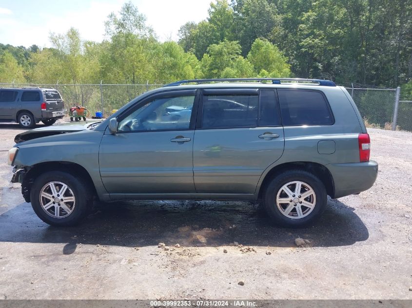 JTEGD21A860141151 2006 Toyota Highlander