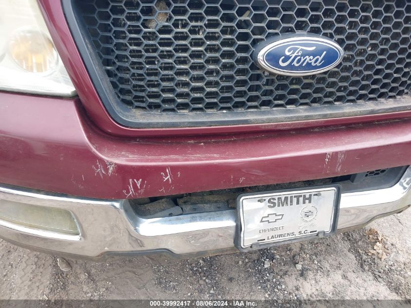 2005 Ford F-150 Lariat/Xlt VIN: 1FTPW125X5FB26883 Lot: 39992417