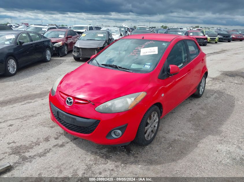 2013 Mazda Mazda2 Touring VIN: JM1DE1LY1D0160856 Lot: 39992425