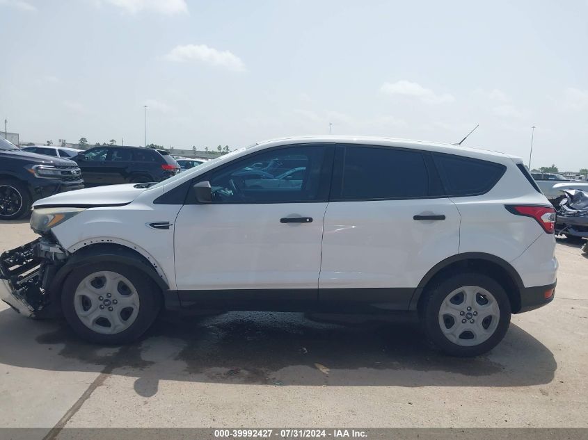 2018 Ford Escape S VIN: 1FMCU0F79JUA07380 Lot: 39992427