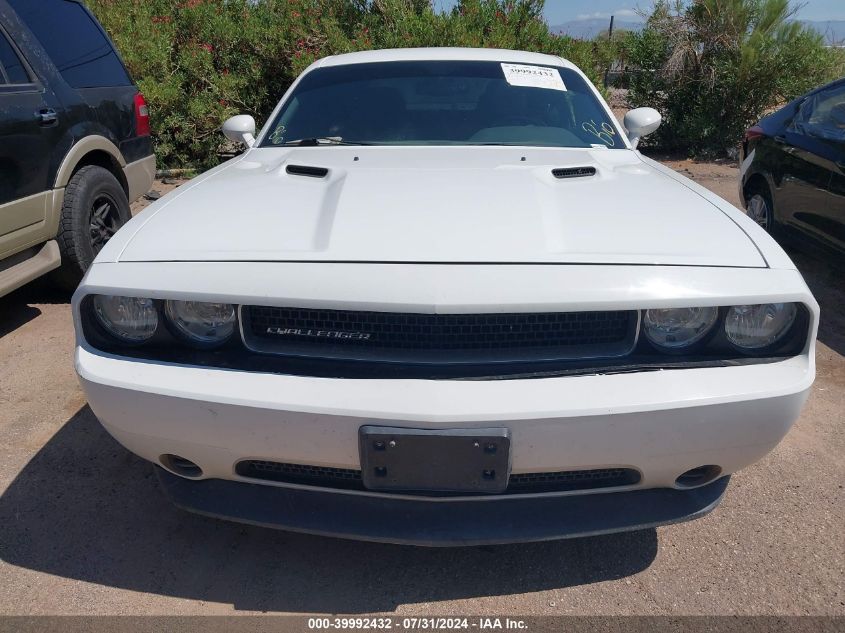 02C3CDYAGCH291911 2012 Dodge Challenger Police