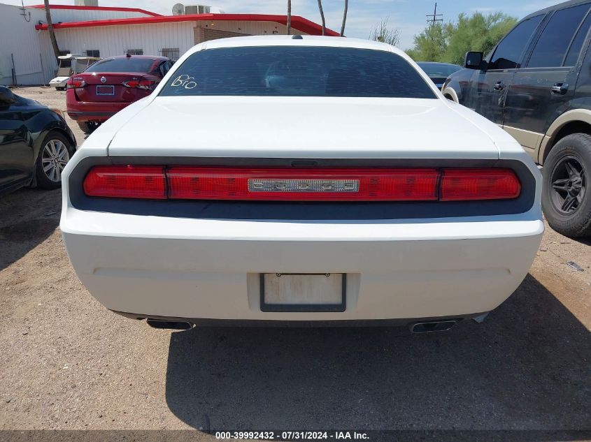 02C3CDYAGCH291911 2012 Dodge Challenger Police