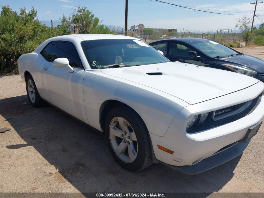 02C3CDYAGCH291911 2012 Dodge Challenger Police