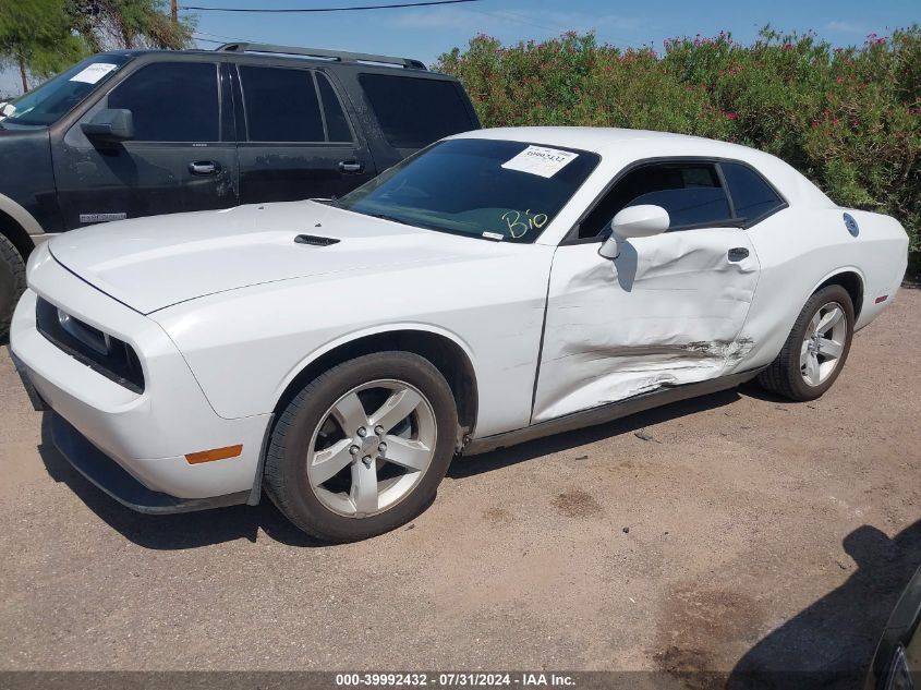 02C3CDYAGCH291911 2012 Dodge Challenger Police