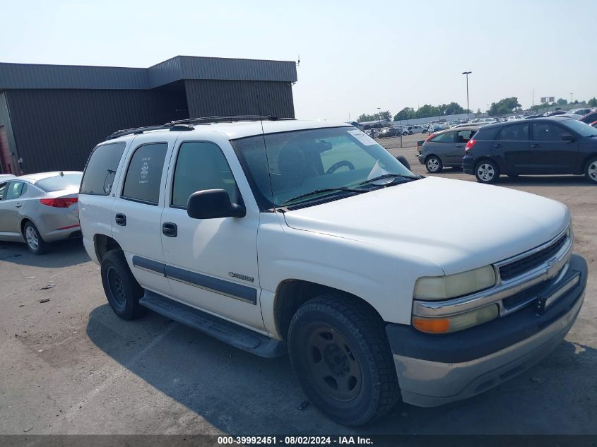 2002 Chevrolet Tahoe Ls VIN: 1GNEC13T82R202020 Lot: 39992451