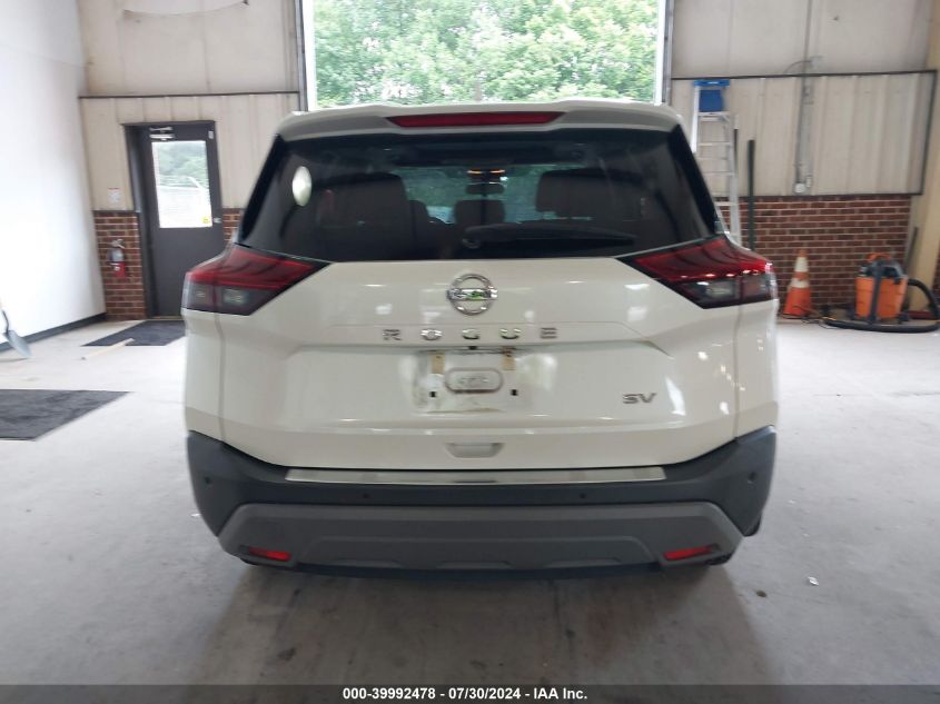 2021 Nissan Rogue Sv Fwd VIN: 5N1AT3BA8MC810138 Lot: 39992478