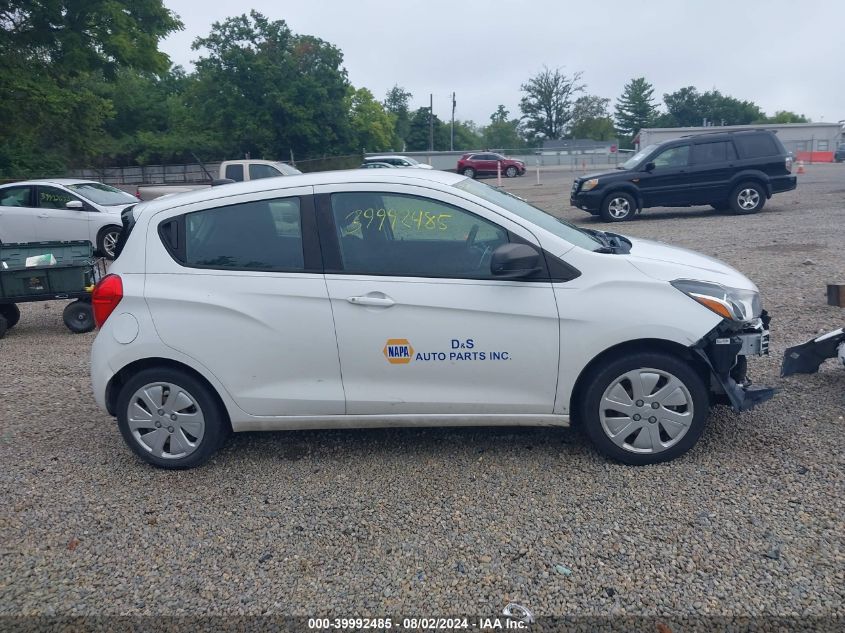 2017 Chevrolet Spark Ls Cvt VIN: KL8CB6SA0HC828827 Lot: 39992485