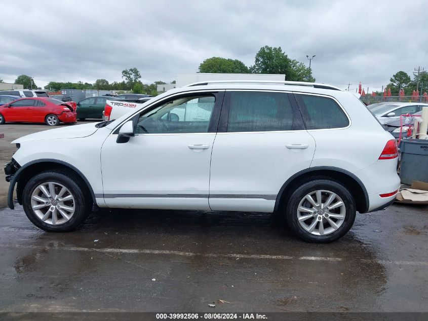 2013 Volkswagen Touareg Vr6 Sport VIN: WVGEF9BP0DD002585 Lot: 39992506