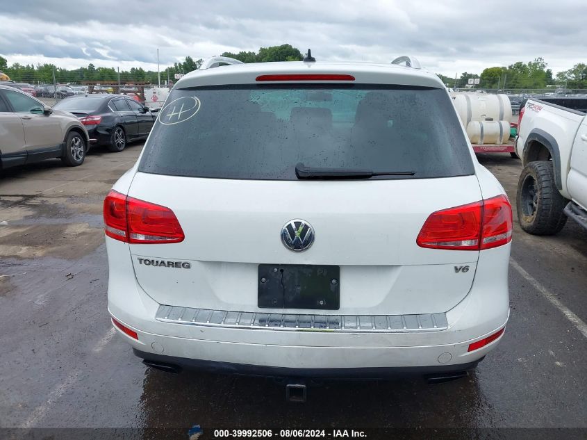 2013 Volkswagen Touareg Vr6 Sport VIN: WVGEF9BP0DD002585 Lot: 39992506