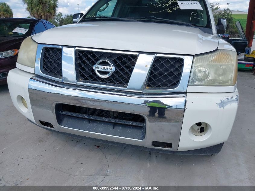 2004 Nissan Pathfinder Armada Le VIN: 5N1AA08A64N737092 Lot: 39992544