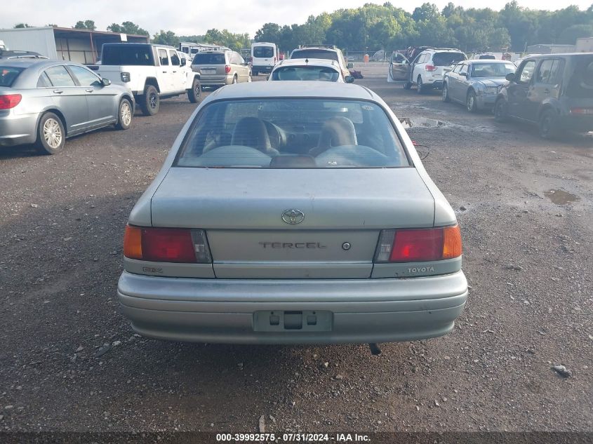 1994 Toyota Tercel Dx VIN: JT2EL43S0R0457690 Lot: 39992575