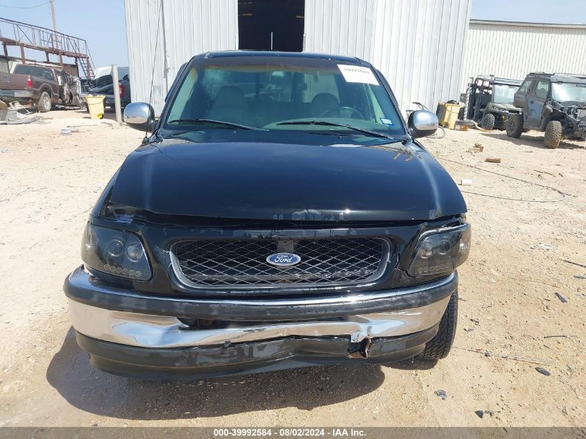 1998 Ford F-150 Lariat/Xl/Xlt VIN: 1FTZX0760WKA93547 Lot: 39992584