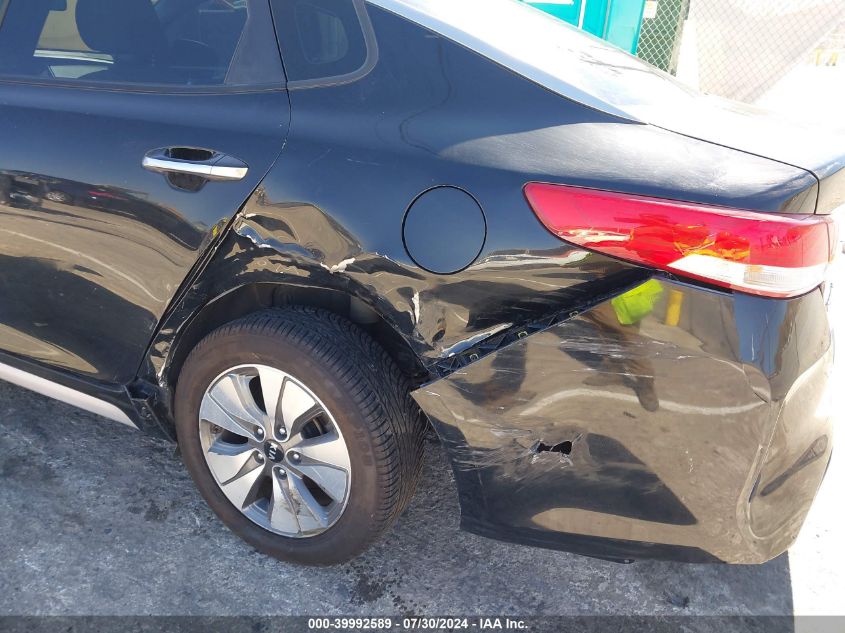 2017 Kia Optima Hybrid VIN: KNAGT4LE9H5009439 Lot: 39992589