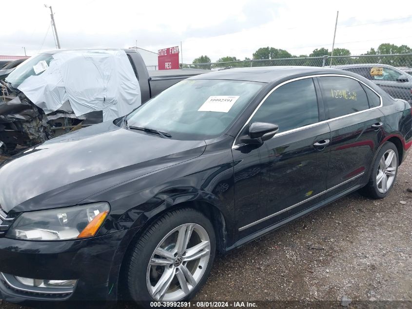 2012 Volkswagen Passat 2.0L Tdi Se VIN: 1VWBN7A36CC029451 Lot: 39992591