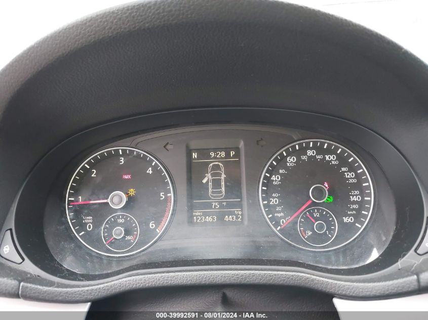 2012 Volkswagen Passat 2.0L Tdi Se VIN: 1VWBN7A36CC029451 Lot: 39992591