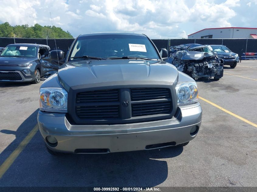 2007 Dodge Dakota Slt VIN: 1D7HW42PX7S253897 Lot: 39992592