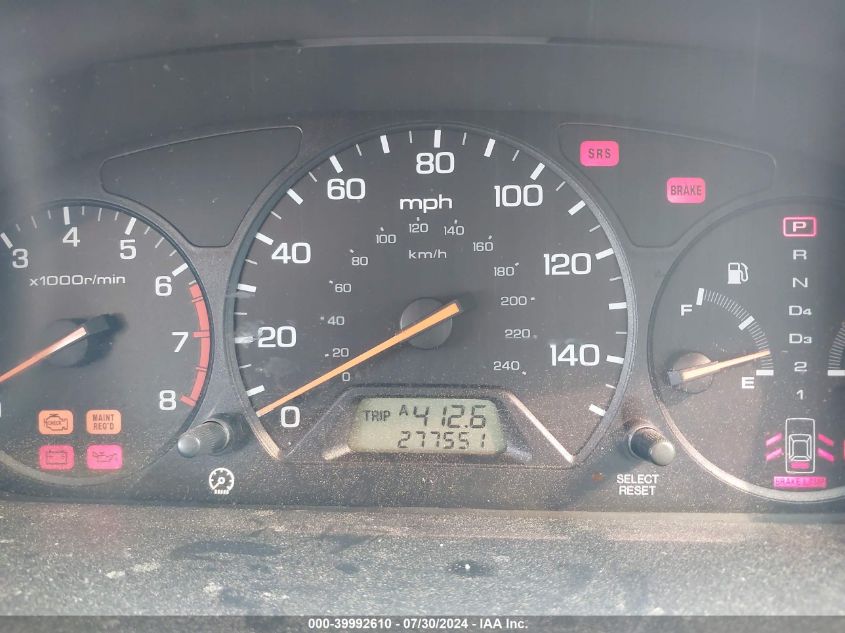 2000 Honda Accord 2.3 Lx VIN: 1HGCG6653YA142090 Lot: 39992610