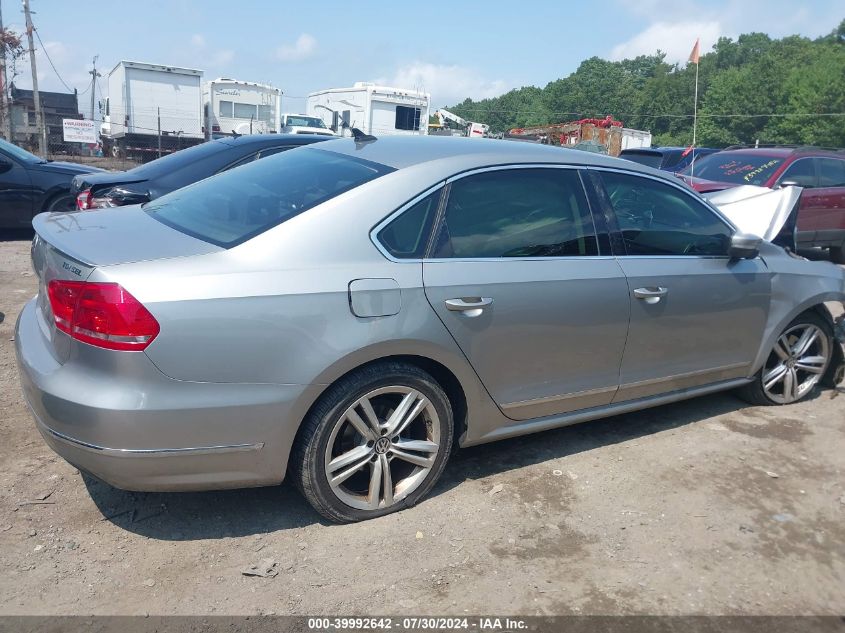 2014 Volkswagen Passat 2.0L Tdi Sel Premium VIN: 1VWCN7A36EC045771 Lot: 39992642