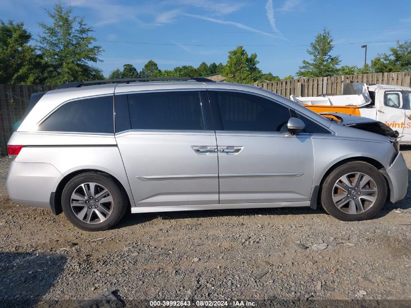 2014 Honda Odyssey Touring/Touring Elite VIN: 5FNRL5H95EB108427 Lot: 39992643