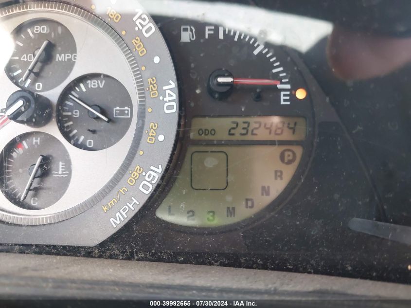 2003 Lexus Is 300 300 VIN: JTHBD192830075393 Lot: 39992665