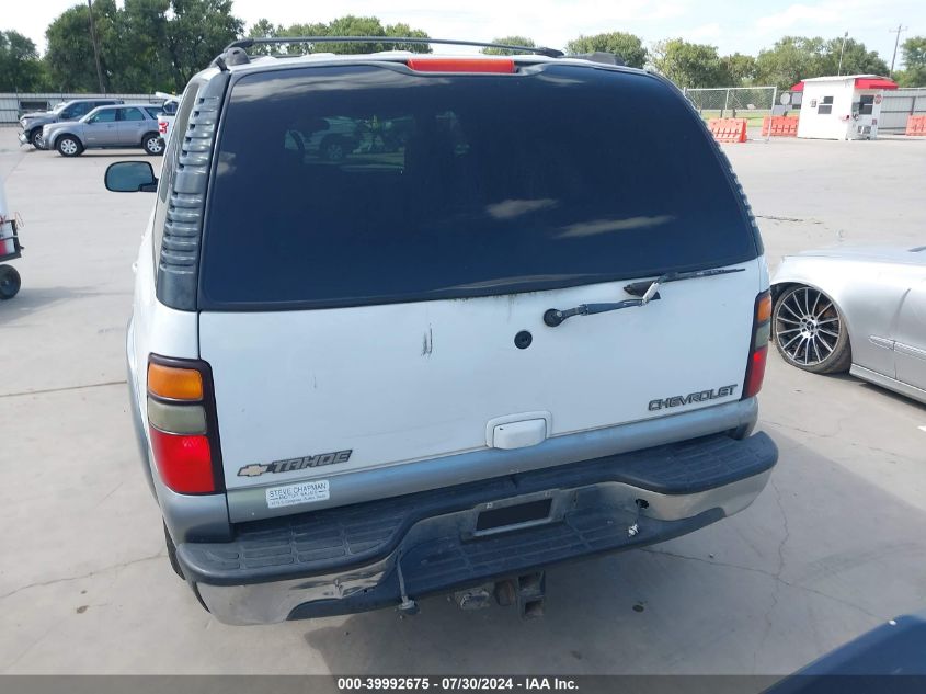 2004 Chevrolet Tahoe Ls VIN: 1GNEC13V64R219161 Lot: 39992675