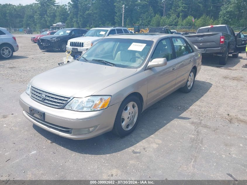 4T1BF28B14U350188 | 2004 TOYOTA AVALON