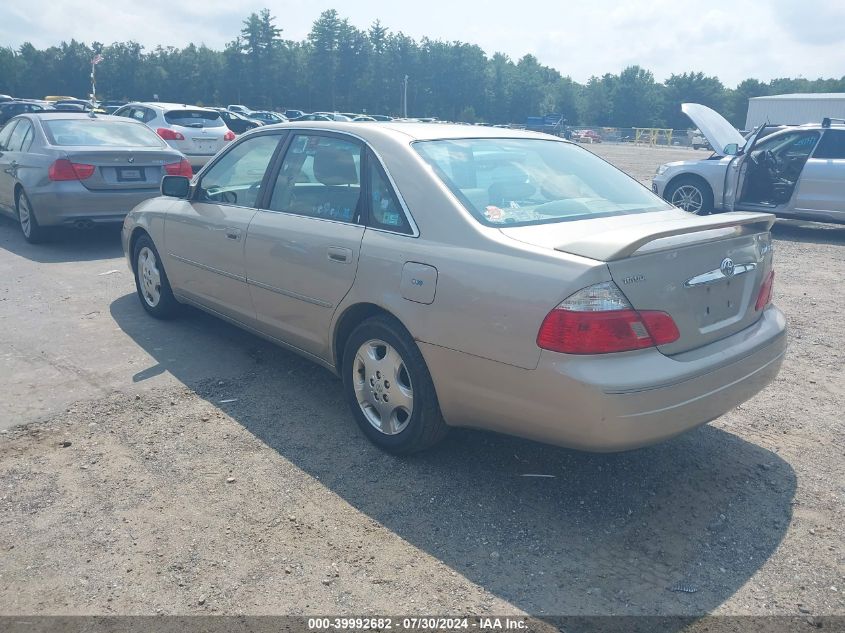 4T1BF28B14U350188 | 2004 TOYOTA AVALON