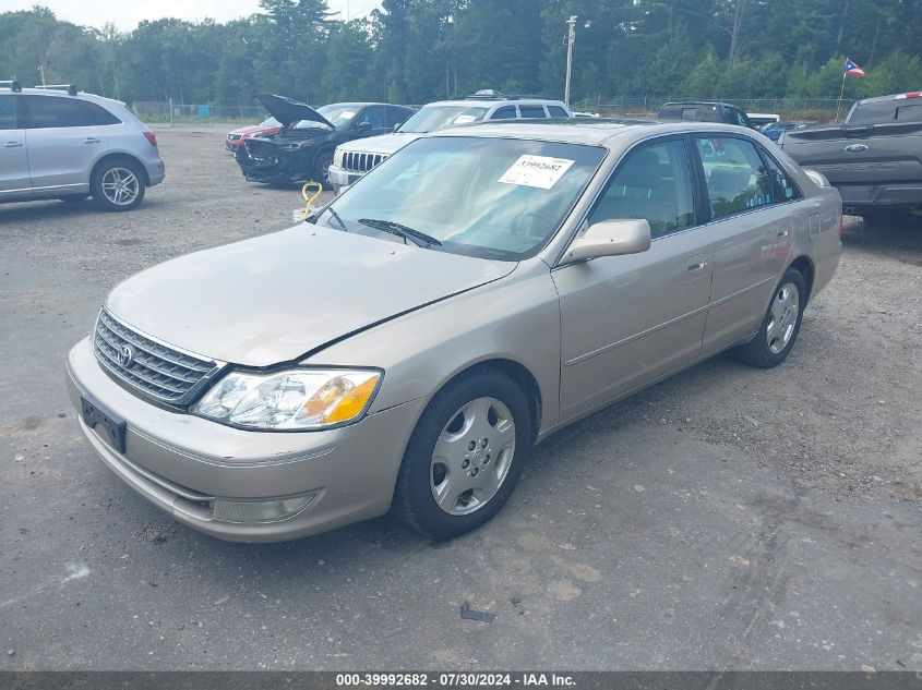 4T1BF28B14U350188 | 2004 TOYOTA AVALON