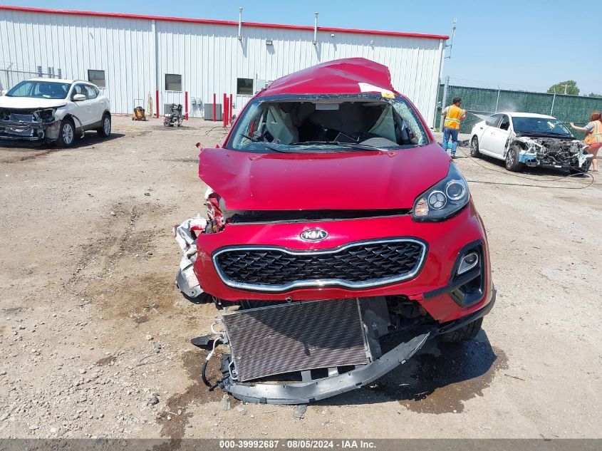 2021 Kia Sportage Lx VIN: KNDPMCAC9M7927735 Lot: 39992687