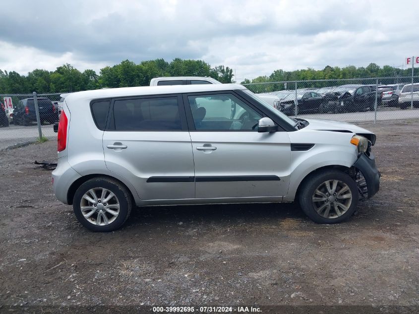 2012 Kia Soul + VIN: KNDJT2A67C7467986 Lot: 39992695