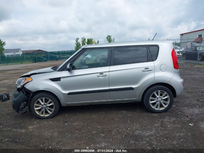 2012 Kia Soul + VIN: KNDJT2A67C7467986 Lot: 39992695