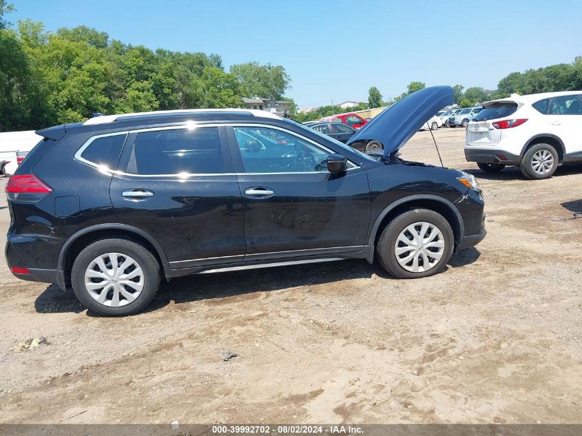 2017 Nissan Rogue S VIN: JN8AT2MV7HW260809 Lot: 39992702