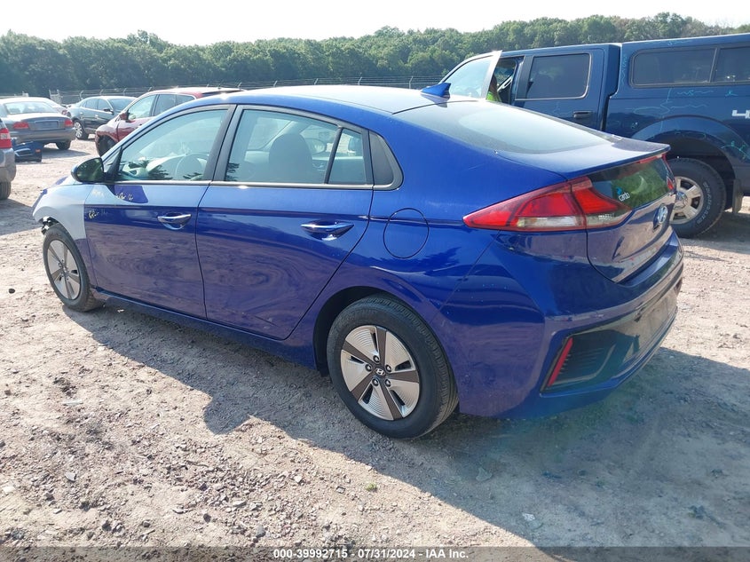 2019 Hyundai Ioniq Hybrid Blue VIN: KMHC65LC6KU171227 Lot: 39992715