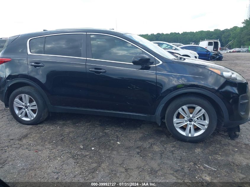 2019 Kia Sportage Lx VIN: KNDPM3AC6K7562752 Lot: 39992727