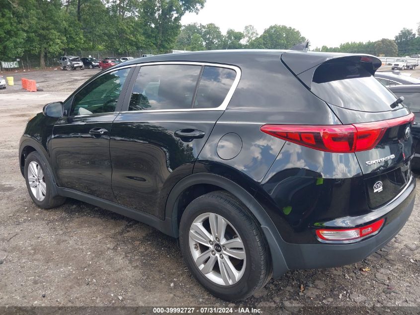 2019 Kia Sportage Lx VIN: KNDPM3AC6K7562752 Lot: 39992727