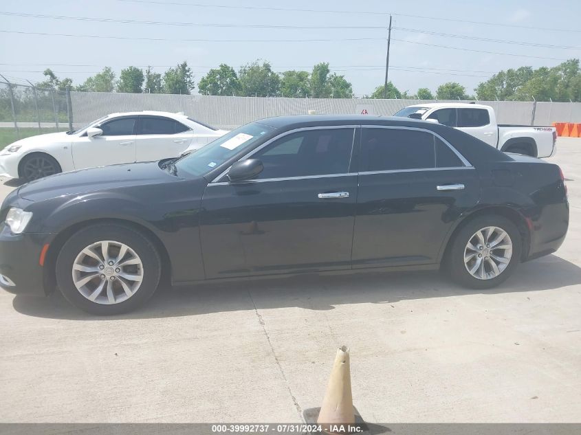 2015 Chrysler 300 Limited VIN: 2C3CCAAGXFH772553 Lot: 39992737