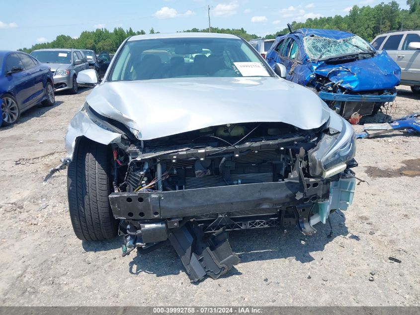 2019 Infiniti Q50 3.0T Signature Edition VIN: JN1EV7ARXKM591823 Lot: 39992758