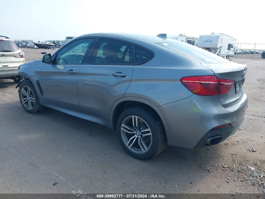 VIN 5UXKU6C39H0S99620 2017 BMW X6, Xdrive50I no.3