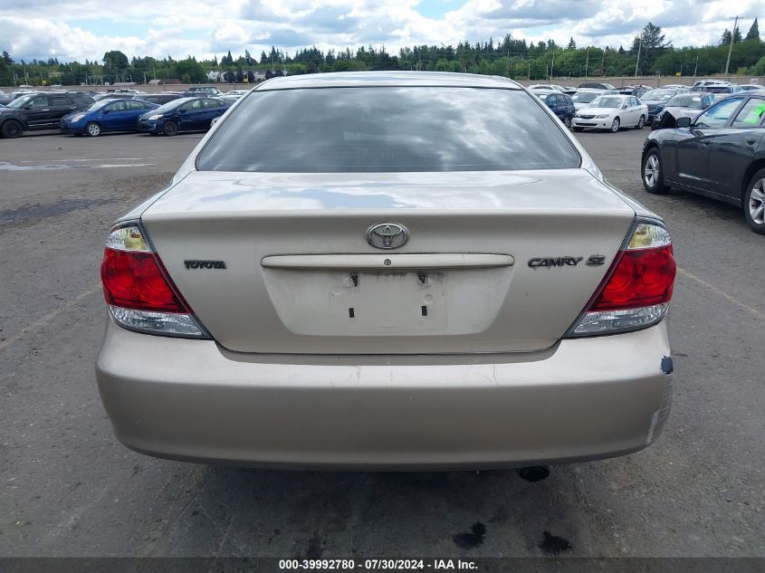 2005 Toyota Camry Se VIN: 4T1BE32K05U557030 Lot: 39992780