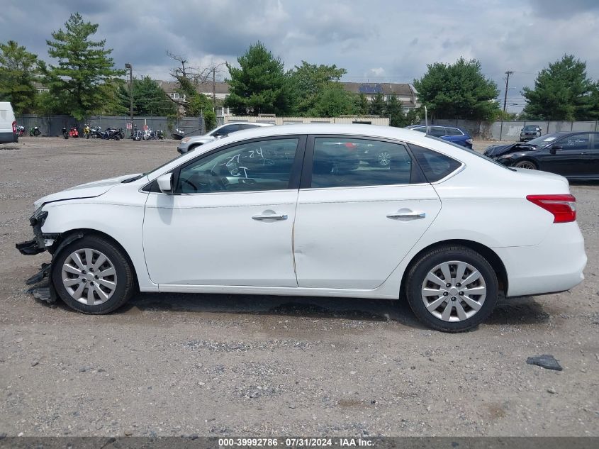 2016 Nissan Sentra S VIN: 3N1AB7AP0GY228814 Lot: 39992786