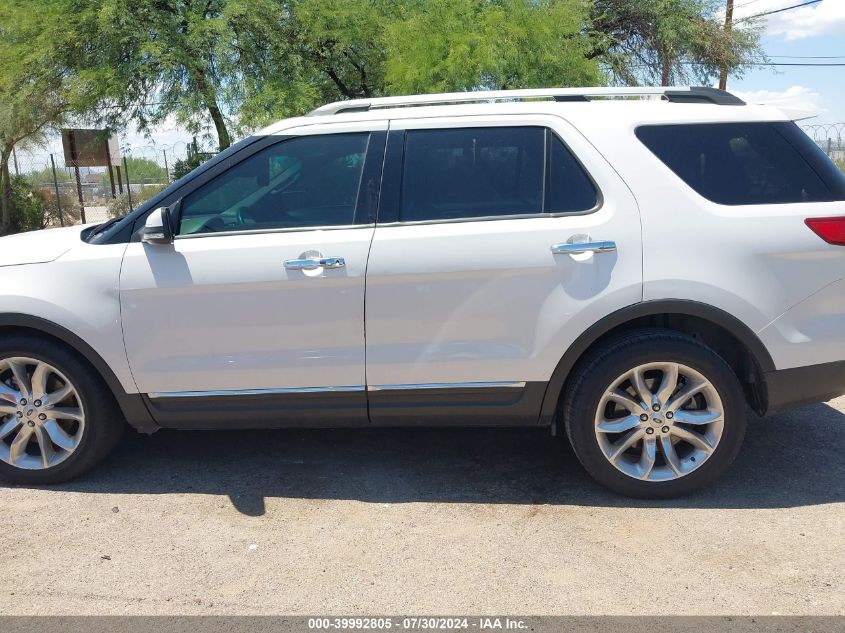 2015 Ford Explorer Limited VIN: 1FM5K7F87FGB50575 Lot: 39992805