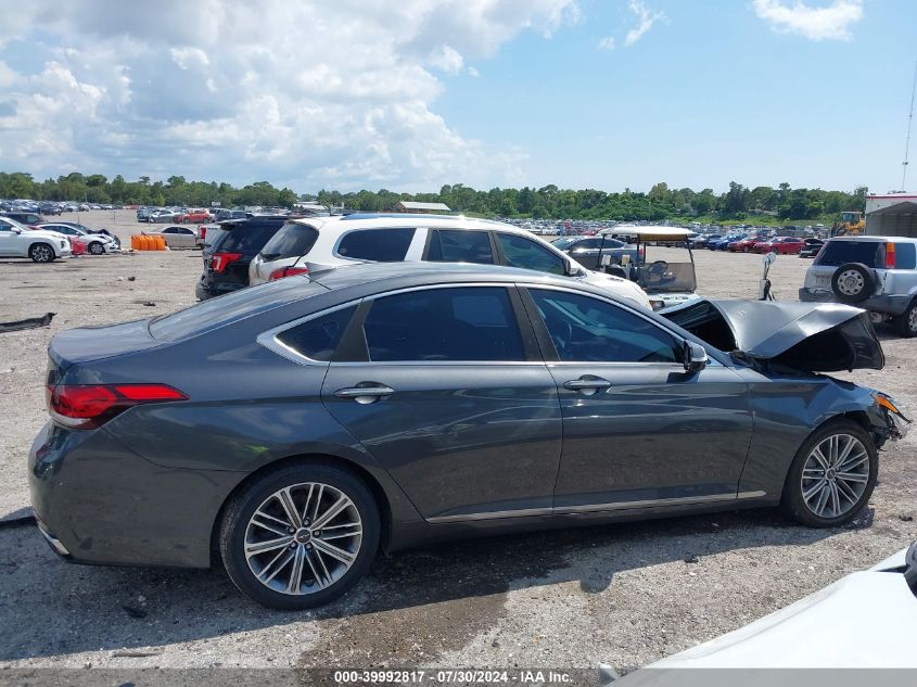 2018 Genesis G80 3.8 VIN: KMHGN4JE3JU270640 Lot: 39992817