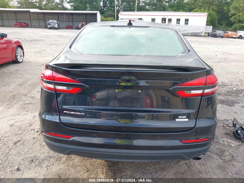 2020 Ford Fusion Se VIN: 3FA6P0HD8LR223989 Lot: 39992819